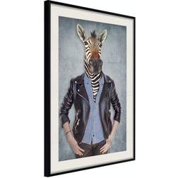Arkiio Affisch Zebra Ewa [Poster] 40x60 Poster